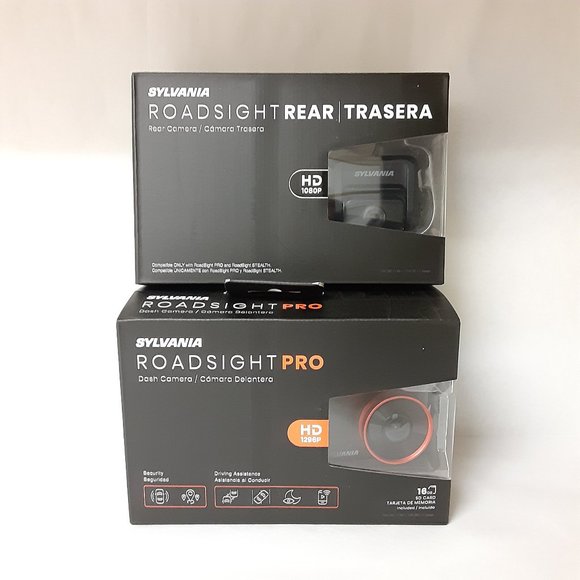 Sylvania Other - SYLVANIA ROADSIGHT PRO DASH CAM/CAMERA W/ ROADSIGHT REAR/CABIN ADD ON CAMERA NEW